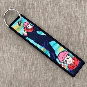NEW Jujutsu Kaisen Yuji Itadori Jet Tag Keychain
